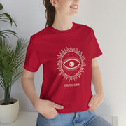 Spiritual Human Sun GAZER - Unisex Jersey Short Sleeve Tee