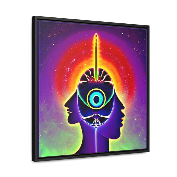 "Unity - Pineal Gland" - Canvas Wrap In Square Frame